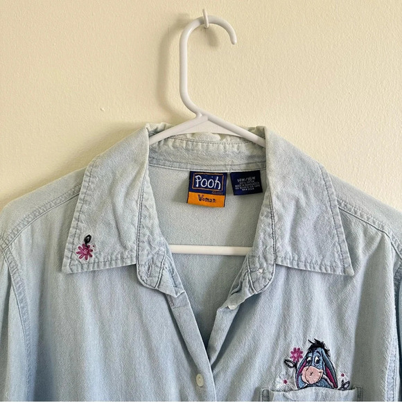 Vintage Plus Sized Eeyore button down! Disney - Picture 5 of 5